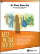 As Time Goes By Jazz Ensemble sheet music cover